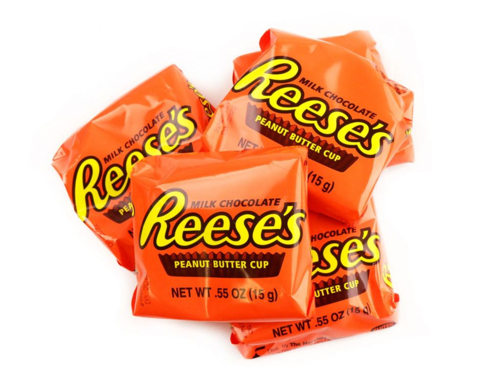 Hershey's Reese's Peanut Butter Cups in snack-size pouches